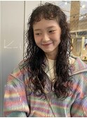 【小倉修也 ロングパーマ】