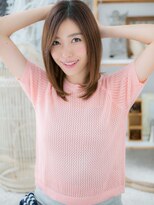 モッズヘア 越谷(mod's hair)&nbsp;インナーカラーハイトーン小顔ストカールロブc5越谷20代30代40代