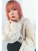 ボブルフハイトーンショートボブレイヤーカット