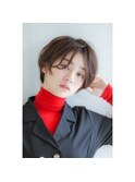 BERRY/美髪/髪質改善/黒髪/グレージュ/ボブウルフ