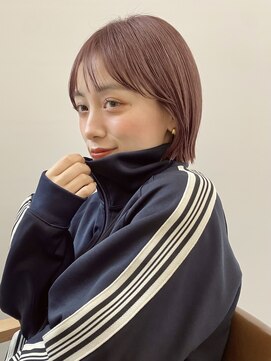 ミィ 表参道(mee.) イメチェン/ハッシュカット/フルバング/似合わせカット/ボブ