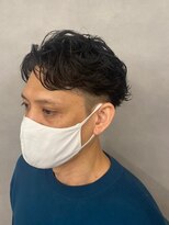 ソアー 新大阪(SOAR) 七三ツーブロック刈上げビジネスモテ系メンズパーマ【新大阪】