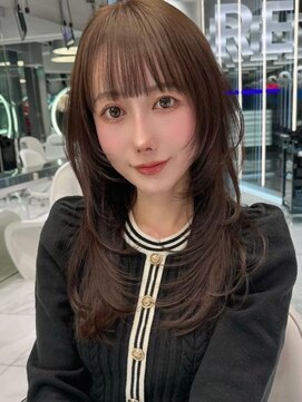 レディアル 渋谷(REDEAL) ワンホンヘア/韓国ヘア/ウルフ/前髪[レイヤーカット/渋谷]