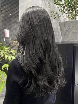 ルー ハナレ(Luu HANARE) ブリーチなしブルーブラック神戸/東灘/住吉/岡本/摂津本山/芦屋