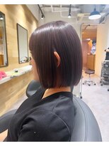 エイト 福岡天神店(EIGHT fukuoka)&nbsp;ラベンダー×ボブ