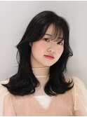 20代30代40代レイヤーカット前髪韓国ヘアくびれヘア大人美人