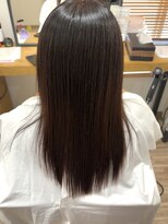 ヘアサロン エマ(HAIR SALON emma)&nbsp;シルキーエステ×髪質改善カラーでつやつやに
