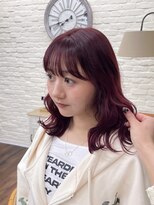 ジーテ 渋谷(gite) 映えるピンクボルドーカラー「渋谷/髪質改善/髪質改善TR」