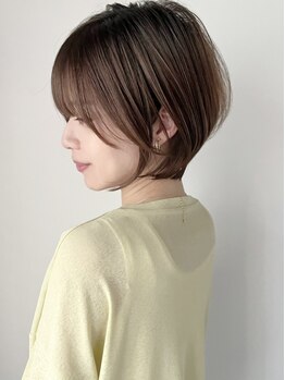 スリー(Th:ree)の写真/自分にショートヘアが似合うか不安…。そんなあなたにオススメサロン《Th:ree》で似合わせスタイルをご提案