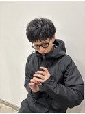 【メンズナチュラルパーマ】