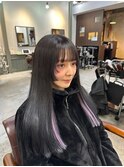 layer cut、パステルカラーエクステ◎