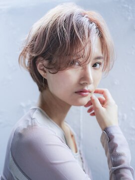 シオン(shion) 似合わせカットメルティカラーマロンベージュ_F90141