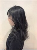 【ブリーチなしカラー】マットアッシュ