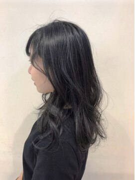 パーク(PARK.umeda) 【ブリーチなしカラー】マットアッシュ