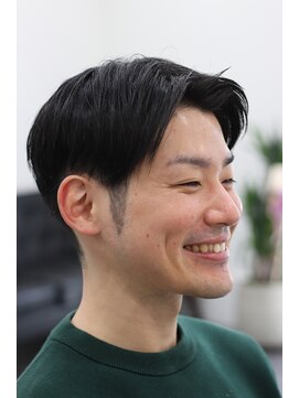 バーバーライラック(BARBER Lilac) センターパート