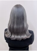 20代30代大人可愛い髪質改善カラーアッシュグレージュ透明感