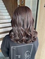 アヴァンス 天王寺店(AVANCE.) 艶感カラー×ピンクブラウン