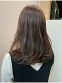 ロングレイヤー*美髪縮毛矯正*髪質改善トリートメント*東銀座