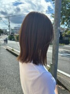 ブライト(bright) 切りっぱなしボブ