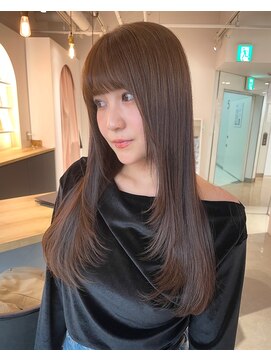 スティル ヘアアンドアイラッシュ(STILL hair&eyelash) 【野呂】艶々ロングレイヤーカット