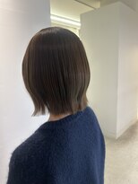 デバイス バイ フレイムス 越谷(DEVICE by Frames)&nbsp;ボブ　オリーブベージュ