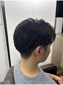 アップバング/かき上げヘア