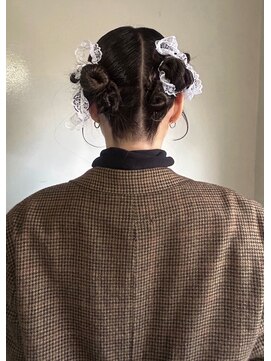 スーク(souq.) ねじりtwin arrange☆