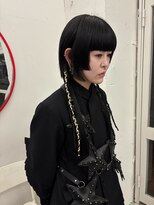 クク 渋谷(QUQU) ボブ エクステ ブレイズ モード