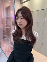 セシル(SECYL) 骨格に合わせおくれ毛カット/ピンクラベンダー