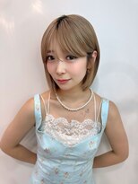 モナザスカイ 栄(MONA the SKY)&nbsp;【MONA】ミニボブ/ショートボブ/キャメルベージュ【栄駅】