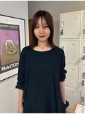 ダークパープル/ナチュラルショート/ミルクブラウン/夏/千葉駅