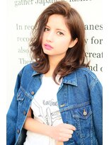 ナイン 麻布十番(NINE)&nbsp;NINEazabu ゆるフワウェーブ シアモーブベージュ