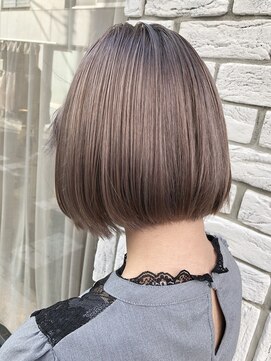 パーク(PAAQ) 【田中 智大】切りっぱなしボブ×simple BOB（ベージュ）