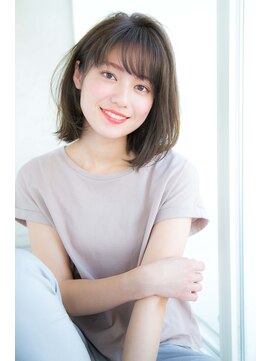 アンアミ オモテサンドウ(Un ami omotesando) 【Un ami】 大人かわいい 小顔ナチュラル・ミディボブ　松井幸裕