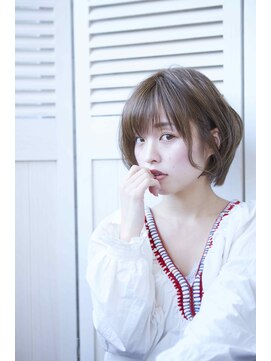 ネオリーブクレア 綱島店(Neolive Krea) 似合わせカットでふんわりエアリーショート　耳かけで愛されヘア