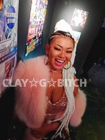 クレイジービッチ(CLAY G BITCH)&nbsp;【CORNROW】CORNROWを編んで手作りのウィッグをセット BRAIDS