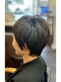 高知　美容室　shiny  ショート　ソフトウルフ