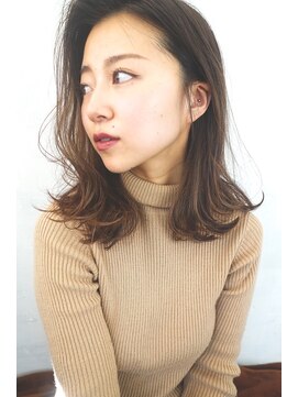 エン(enn.) イルミナカラー×毛先パーマ