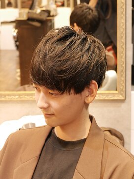 スマイルヘア 浦和店(Smile hair) アップバング/ツーブロックマッシュ/束感/<理容室>[浦和/メンズ]