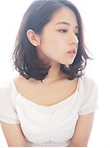 大人可愛いミディアムボブ☆