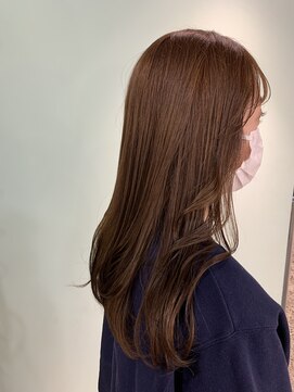 ザ ラボ アングゥ(The Labo ungu) レイヤー/髪質改善カラー/オージュア／前髪カット/縮毛矯正