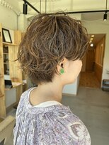 パルテ(parte)&nbsp;ショートパーマ×ハイライトスタイル♪