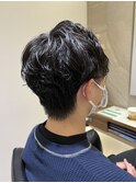 メンズカット/メンズショート/メンズパーマ/ふんわりパーマ