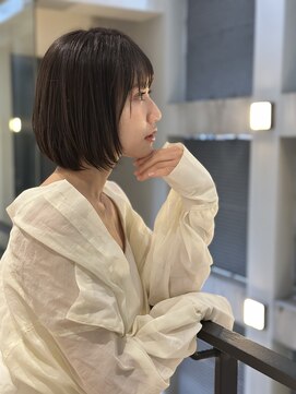 ロンド ストラーダ 心斎橋(Lond strada) モードヘアロング×美髪【髪質改善/縮毛矯正】