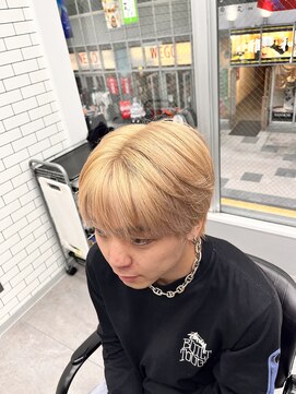 オムデュー(HOMME DEUX) 【SHIN】ピンクベージュ