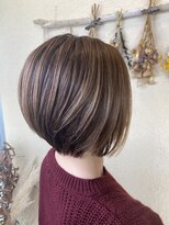 リブレ ジュネス 郡山堤下店(Libre jeunesse)&nbsp;ショートボブ