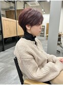 ショート×ピンク