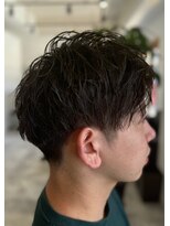 スワッグ(SWAG)&nbsp;スパイラルニュアンスメンズカットパーマ