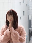 レイヤーカット／ナチュラル／モテ髪/銀座/ロングレイヤー