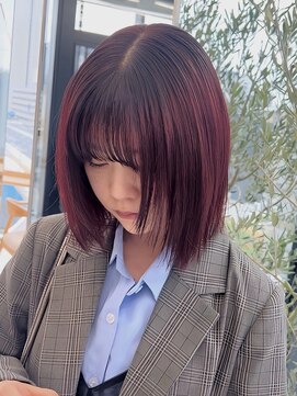 ビューナゴヤ 名駅(VIEW NAGOYA) 前髪カタログ/イメチェンスタイル／ウェーブパーマ/こなれミディ